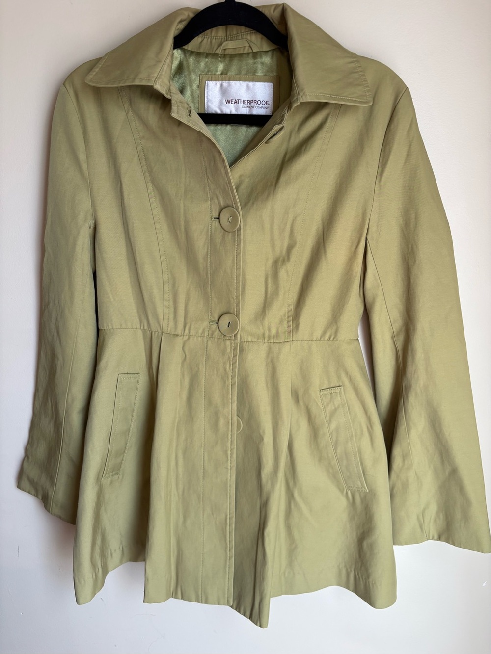 Weatherproof Garment Company Mid-Length Trench Coat
